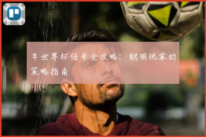 年世界杯倍率全攻略:聪明玩家的策略指南